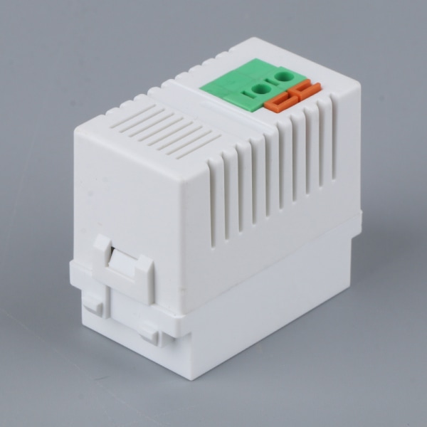USB-strømmodul 220V 5V Transformer 2.1A USB-opladningsstik S White