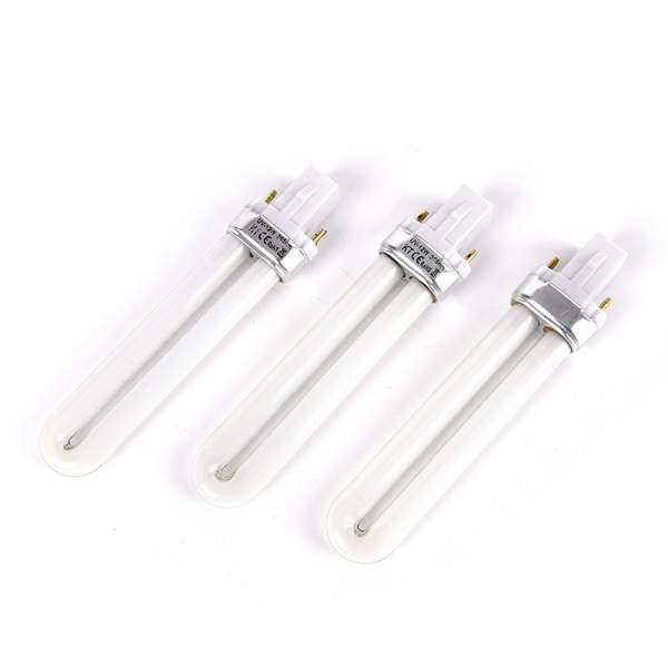 12W UV Nail Art Lampe Rør Lyspærer Gel Tørretumbler Udskiftning Cur