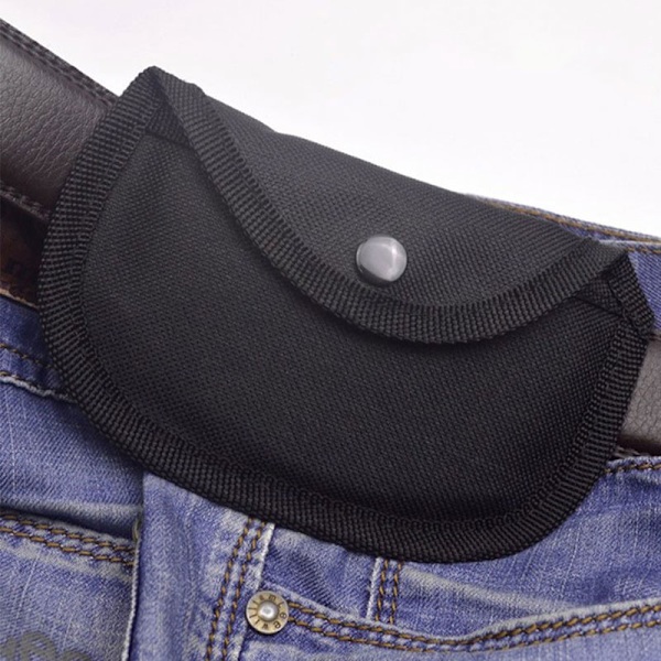 Finger Tool Skyddsväska Four Finger Survival Tool Pouch Safe Black 14.5*14