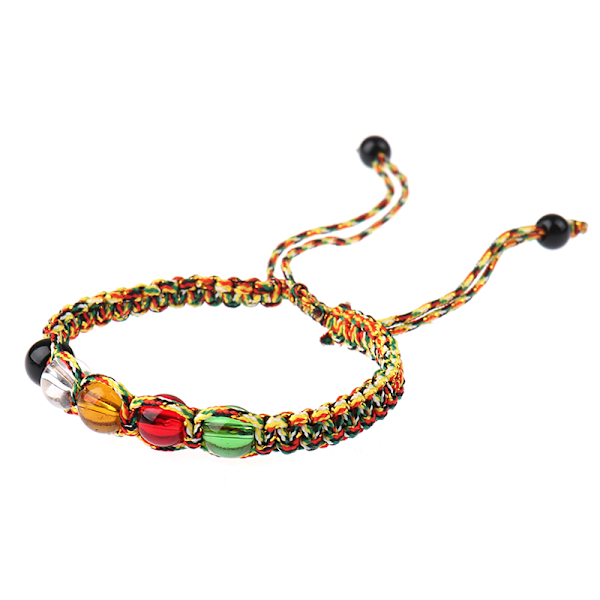 Justerbart invigt Feng Shui-armband med de fem naturelementen One Size