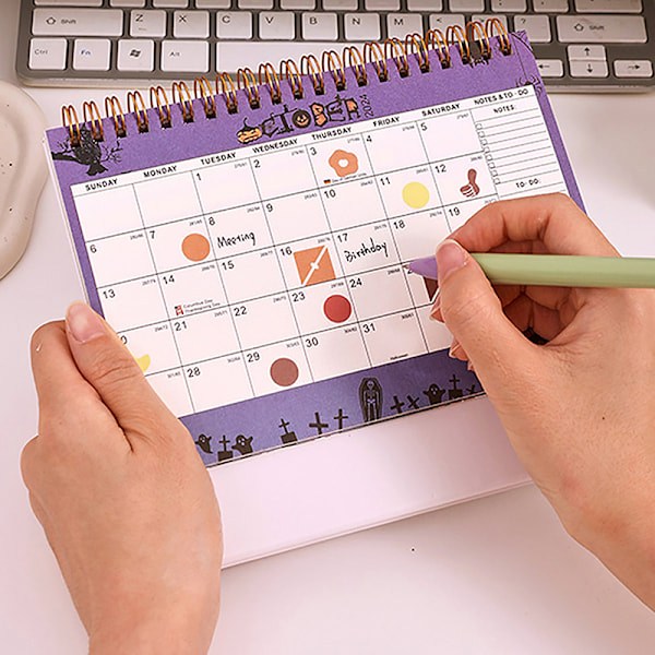 Skrivbords kalender 2024-2025 Style3