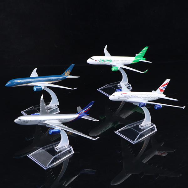 Original modell A380 airbus flygplan modell flygplan Diecast Mode Indonesia One Size