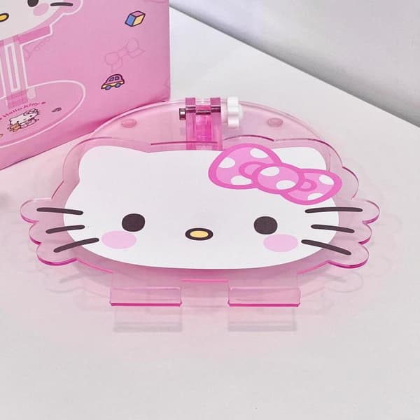 1 stk Hello Kitty Sammenklappelig Skrivebordsstander Akryl Teleskopisk P One size