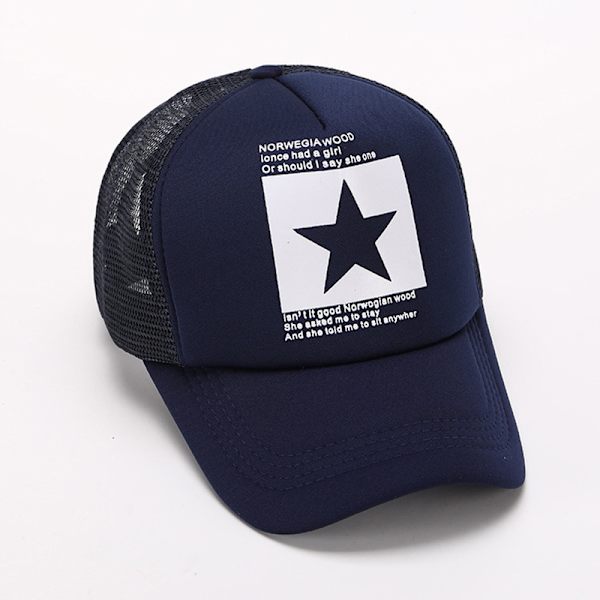 Fashion Motion Baseball Cap Pustende Sommer Mesh Cap Base grey