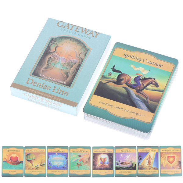 Gateway Oracle Cards Tarot Cards Party Prophecy Divination Boar Multicolor one size