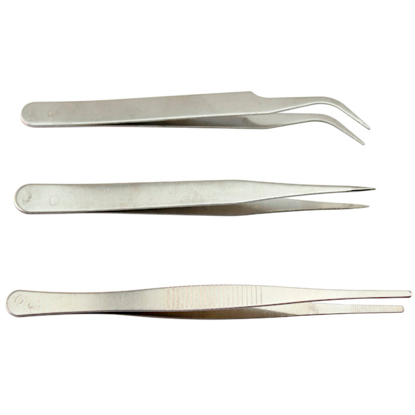 Nytt 3 st Reparation Precision Set Verktyg Rostfritt El 0 1