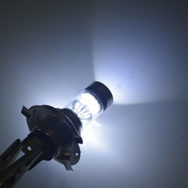 2x Auto H4/H7 9003 HB2 8000K Hi/Lo Beam 20 LED Sumuvalo Ajaminen Yellow H4