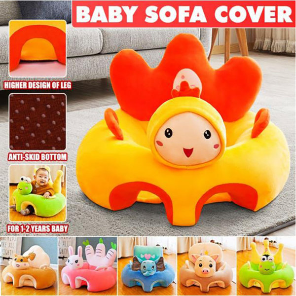 Baby Support Seat Cover Washable without Filler Cradle Sofa Cha Squirrel E
