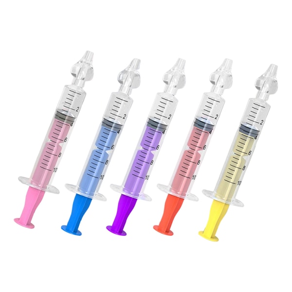2st/ set 10ML Tube Nasal Aspirator Baby Care Nasal Aspirator C Pink one size