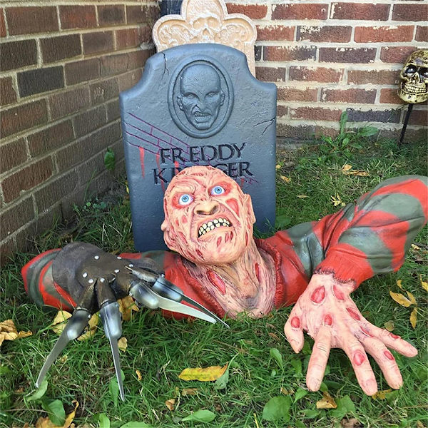 Horror Creeper Zombie Innendørs/Utendørs hagestatue Halloween De A A