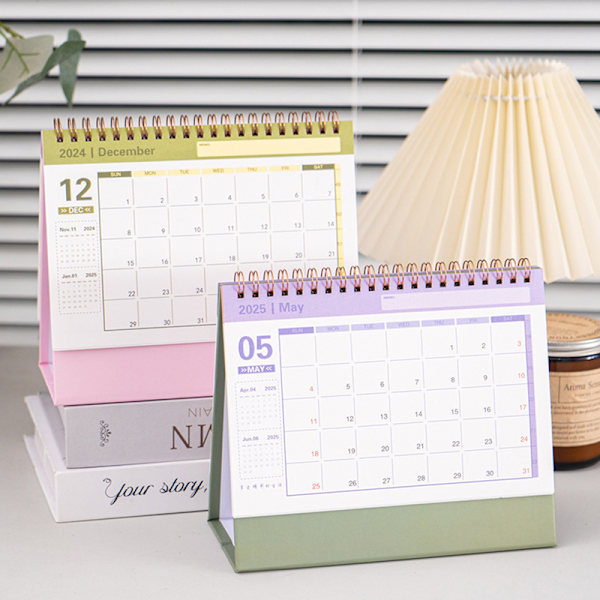 Skrivebords kalender White