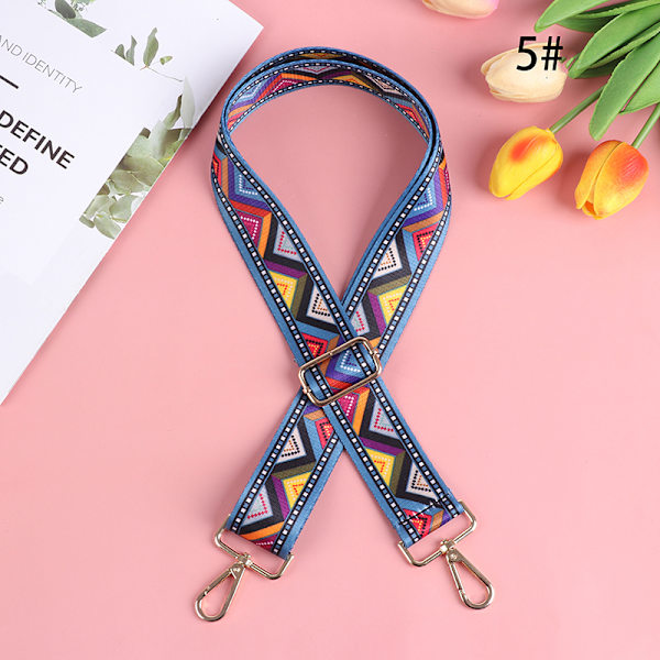 140CM Bag Håndtak Bag Strap Avtakbar DIY Handbag Accessories Cr 5#