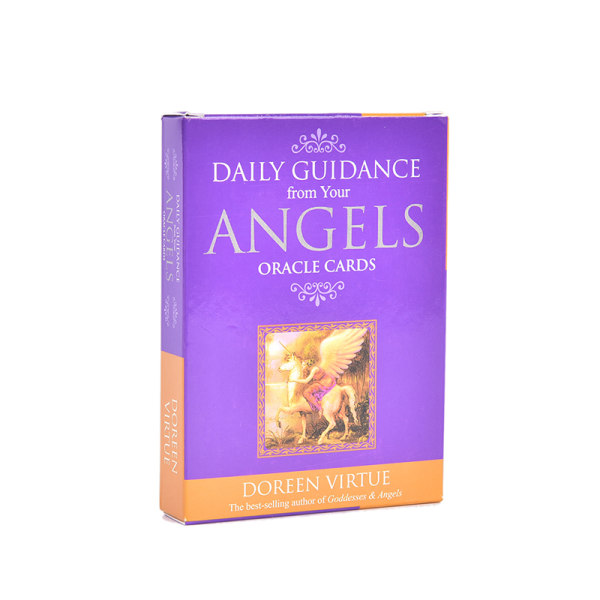 Tarot-kortit Päivittäinen opastus Enkeli Oracle Card Deck Pöytäpeli Pl Multicolor one size