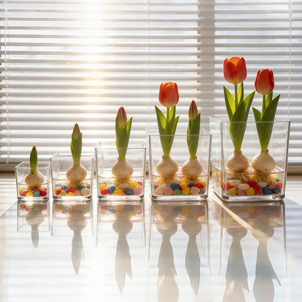 Klar Akryl Barnkruka För Inomhus- Och Utomhusblommor B3