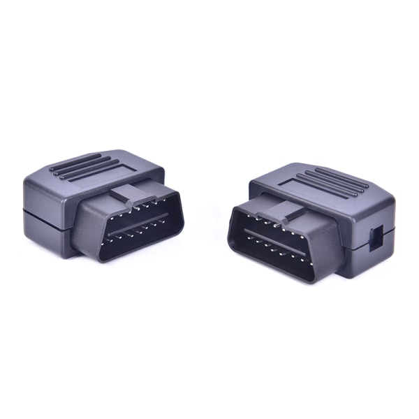 Universal OBD 16-pin han-kabelstik stikadapter diagnose Black one size