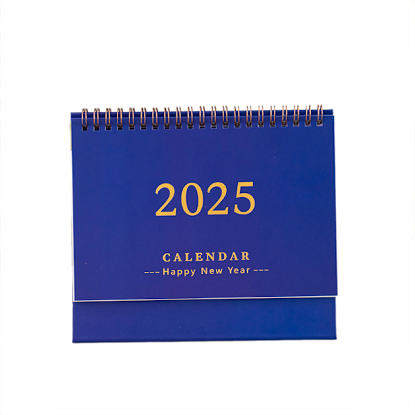 Skrivebords kalender Dark blue