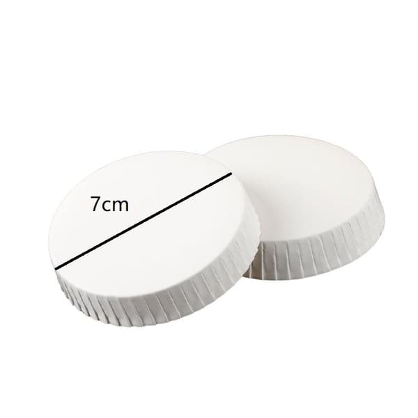 100 st engångsglasöverdrag för glas 70mm