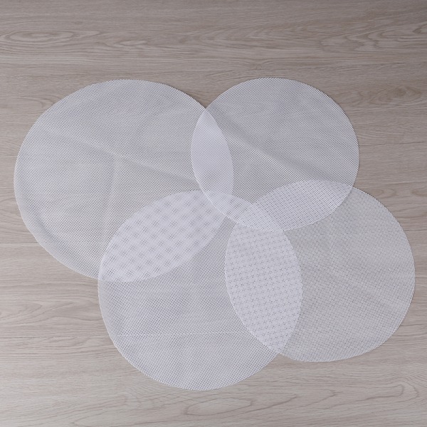 Runda non-stick mesh för bakning av bakdukar Steamer Pad D A 28cm