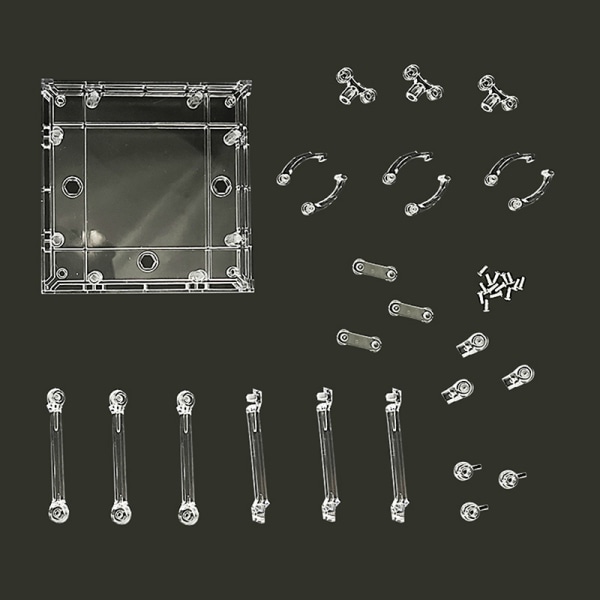 Trehövdad Soul-lämplig displayfäste för HG1/144 modell Ha A 1set