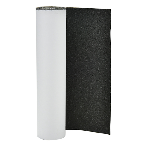 Perforerad grepptejp Sandpapper Skateboard Skate Scooter Sticke Black one size