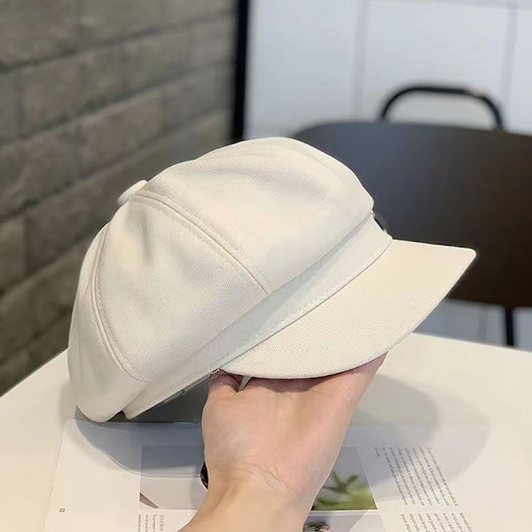 Damberetter Retro Beretter Kepsar för Kvinnor Hattar Bonnets Ha Khaki
