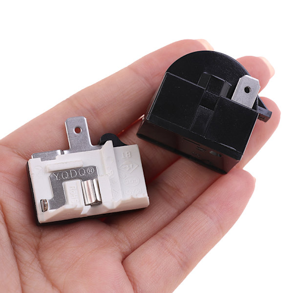 2PCS QP2-4.7 PTC Startrelä Kylskåpsstartrelä Och O one size