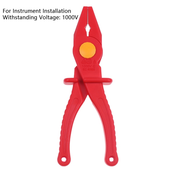 Antimagnetisk plasttång 1000V isolerad Används för instrument Red one size