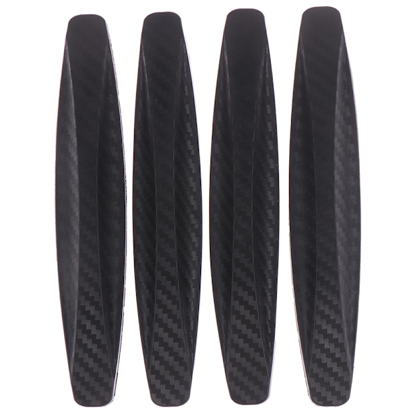4/PCS auton ovensuoja Pehmeä suojareunan kulman puskurivalu Black
