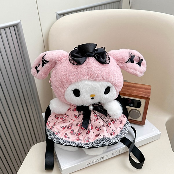 Plushie Sanrio Pehmoleikkikassi Kuromi My Melody Suuri Kapasiteetti K A1