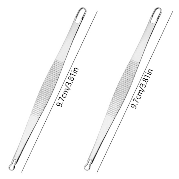 Dobbelt Hoved Aknefjernelse Whitehead & Blackhead Remover Bums onesize