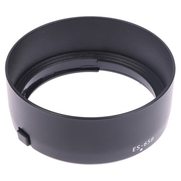 ES65B kameralinsehette ES-65B solskjermdeksel for Canon EOS R R Black one size