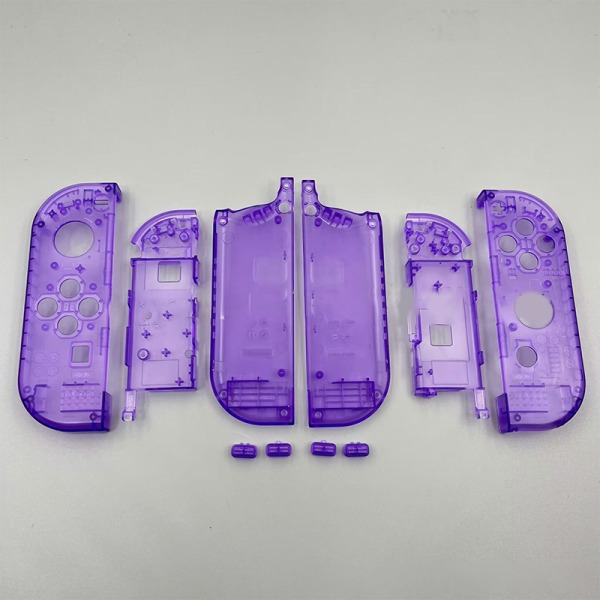 Til udskiftning Clear Transparent Shell Cover SL SR Knapper til Blue one size