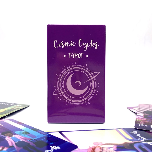 Kosmiske cyklusser Tarot 2. Tarotkort Profeti Divination Familie P Multicolor one size