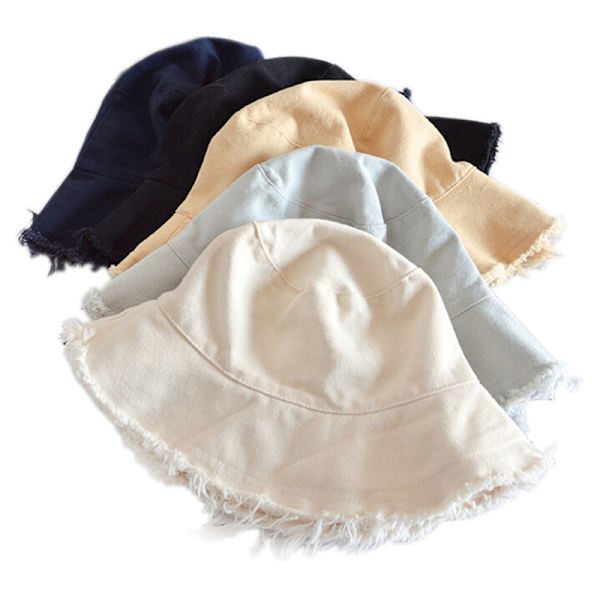 Brevtryk Bucket Cap Mænd Kvinder Unisex Banana Hat Bob Caps Hej Yellow One Size
