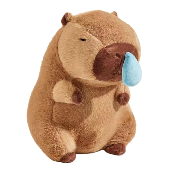Ny blød snottet capybara plys bamse capybara med strækbar 25cm