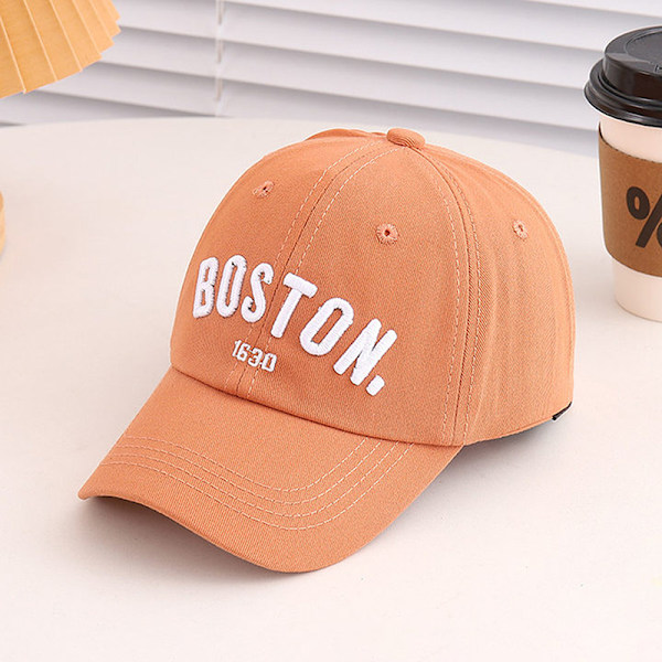Baseballkeps för barn med broderi, solhatt för flickor och pojkar, vår A2