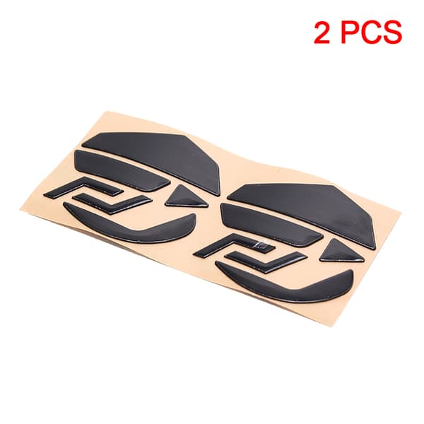 2 kpl 0.6mm Mouse Feet Mouse Skates Pad for Logitech G502 Mous Black