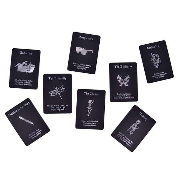54 Island Time Wellness Love Oracle Cards Tarot Card Divination Multicolor 1PC