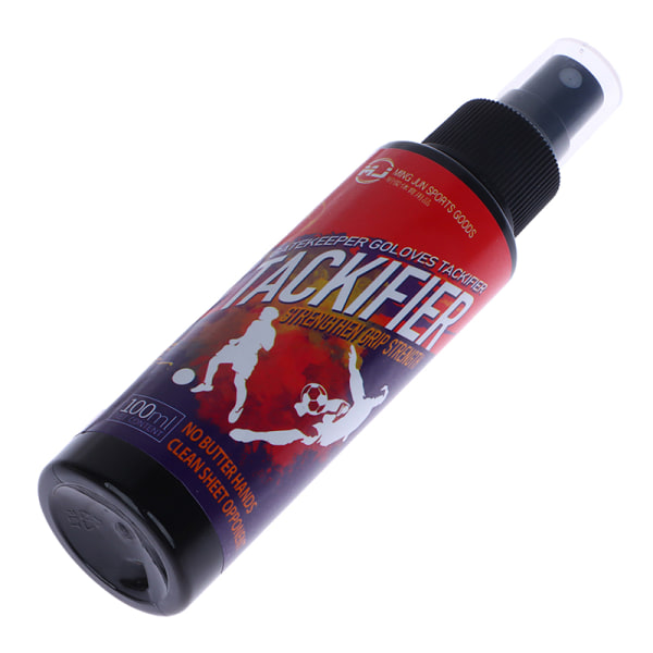 1 stk. 100 ml målmandshandske klæbriggører Sticky Glue Spray Grip Boo red 1
