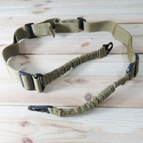 Tactical 2 Point Sling Axelrem Outdoor Rifle Sling QD Me Green One Size