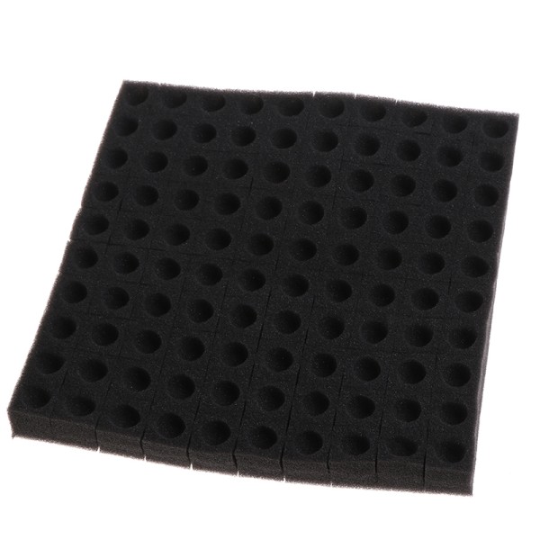 100 kpl Soilless Hydroponic Vegetables Nursery Sponge Culture W one size