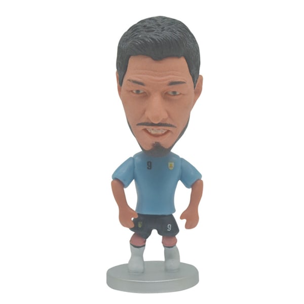 Soccer Star Figure Mini Fotballspiller Bil Ornamenter Collectio 27 27