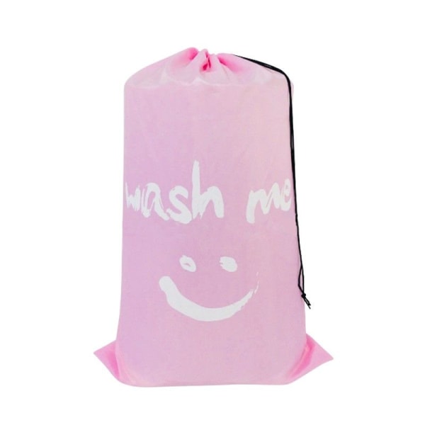 Vasketøjstaske Rejsetaske Opbevaring Opbevaringspose Vasketøjskurv hine pink one size