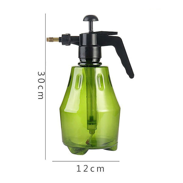 1,5L håndtrykssprøjte Manuel luftpumpe Havedesinfektion dark green 1500ml