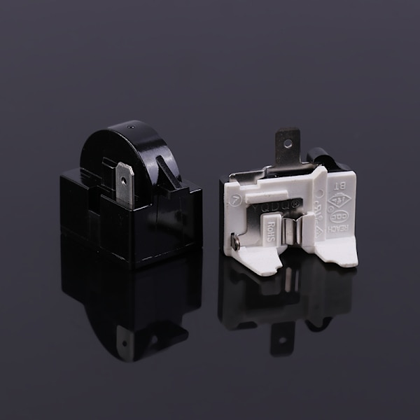 2PCS QP2-4.7 PTC Startrelä Kylskåpsstartrelä Och O one size