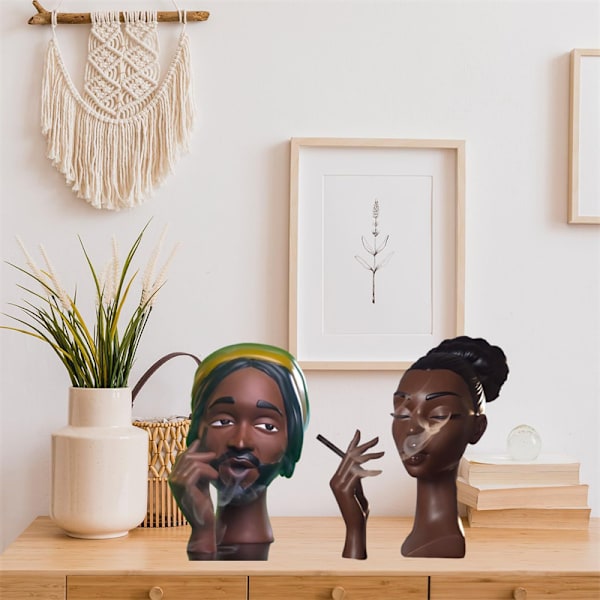 Headscents-Head Røgelsebrænder Sort Kvinde 款式2