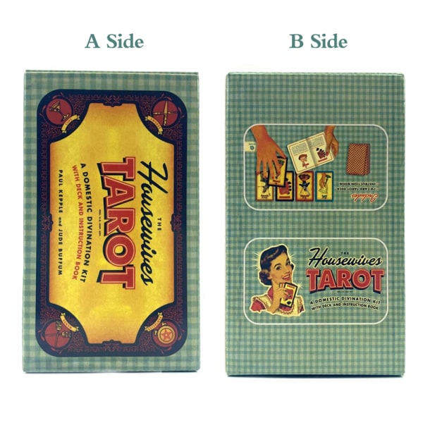 Housewiues Tarot Card Prophecy -ennustuskansi Perhejuhla Boa Yellow one size