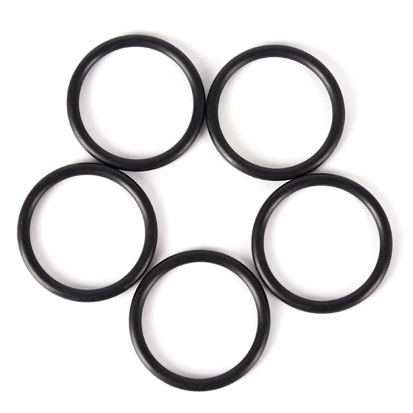 4 kpl kuminen O-rengaskiinnityssarja, erittäin vahva puskurin pikakiinnitys Black 4pcs