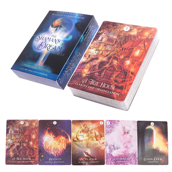Shamaani Dream Oracle Cards Tarot Card Party Prophecy Divinat Multicolor one size
