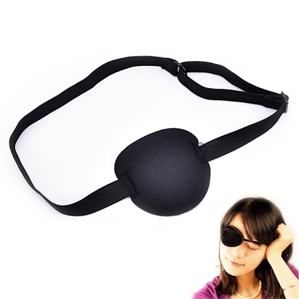 Bruk Concave Eye Patch Foam Groove Justerbar stropp Vaskbar Ey